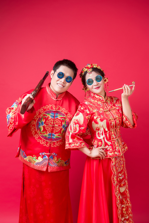 张鹏和李彩乔结婚喜帖